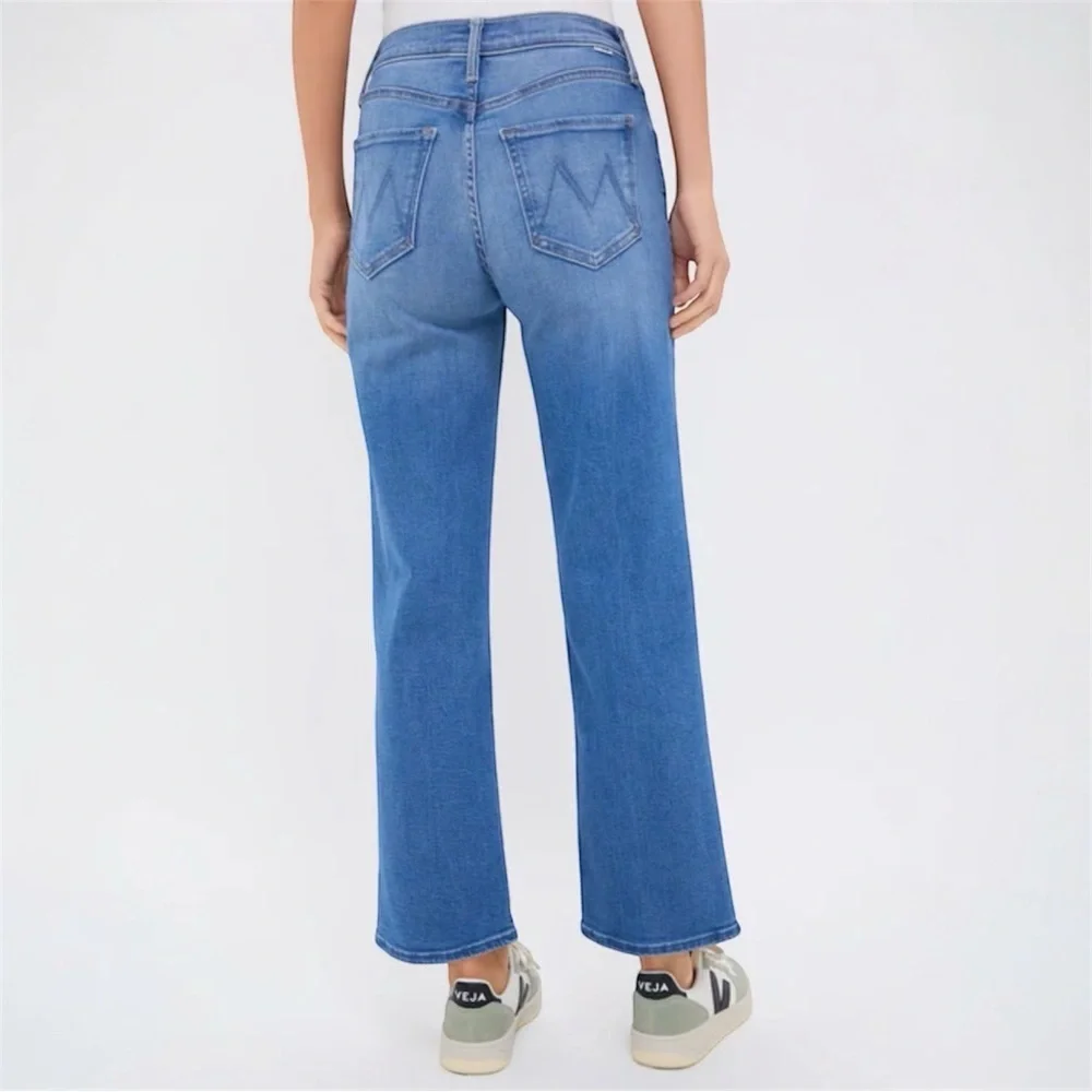 MOTHER The Rambler Zip Flood Read Between the Lines Size 29